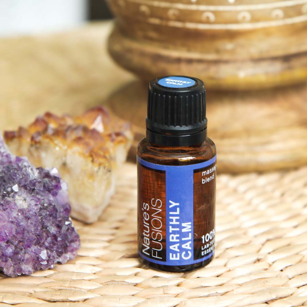 Nature's Fusions Deep Muscle (Earthly Calm) Essential Oil Blend 15ml, view 3