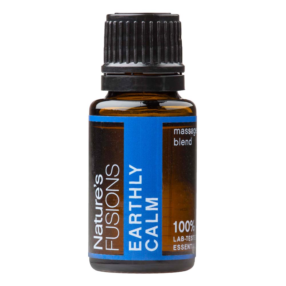 Nature's Fusions Deep Muscle (Earthly Calm) Essential Oil Blend 15ml, view 4