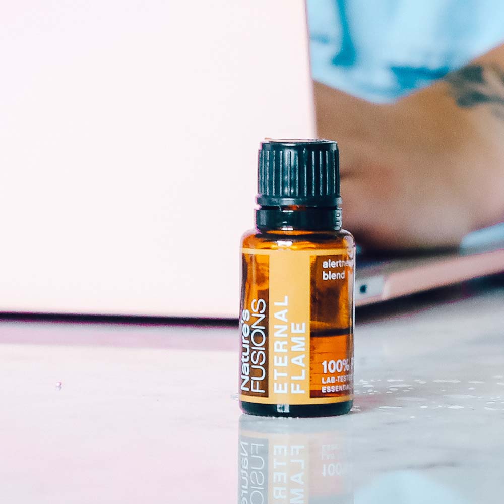 Nature's Fusions Be Alert (Eternal Flame) Essential Oil Blend 15ml, view 3