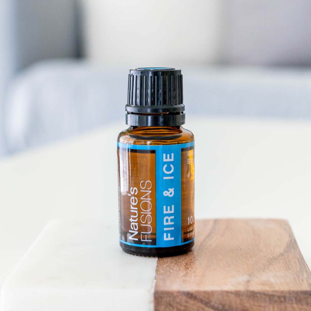 Nature's Fusions Muscle Ease (Fire & Ice) Essential Oil Blend 15ml, view 3