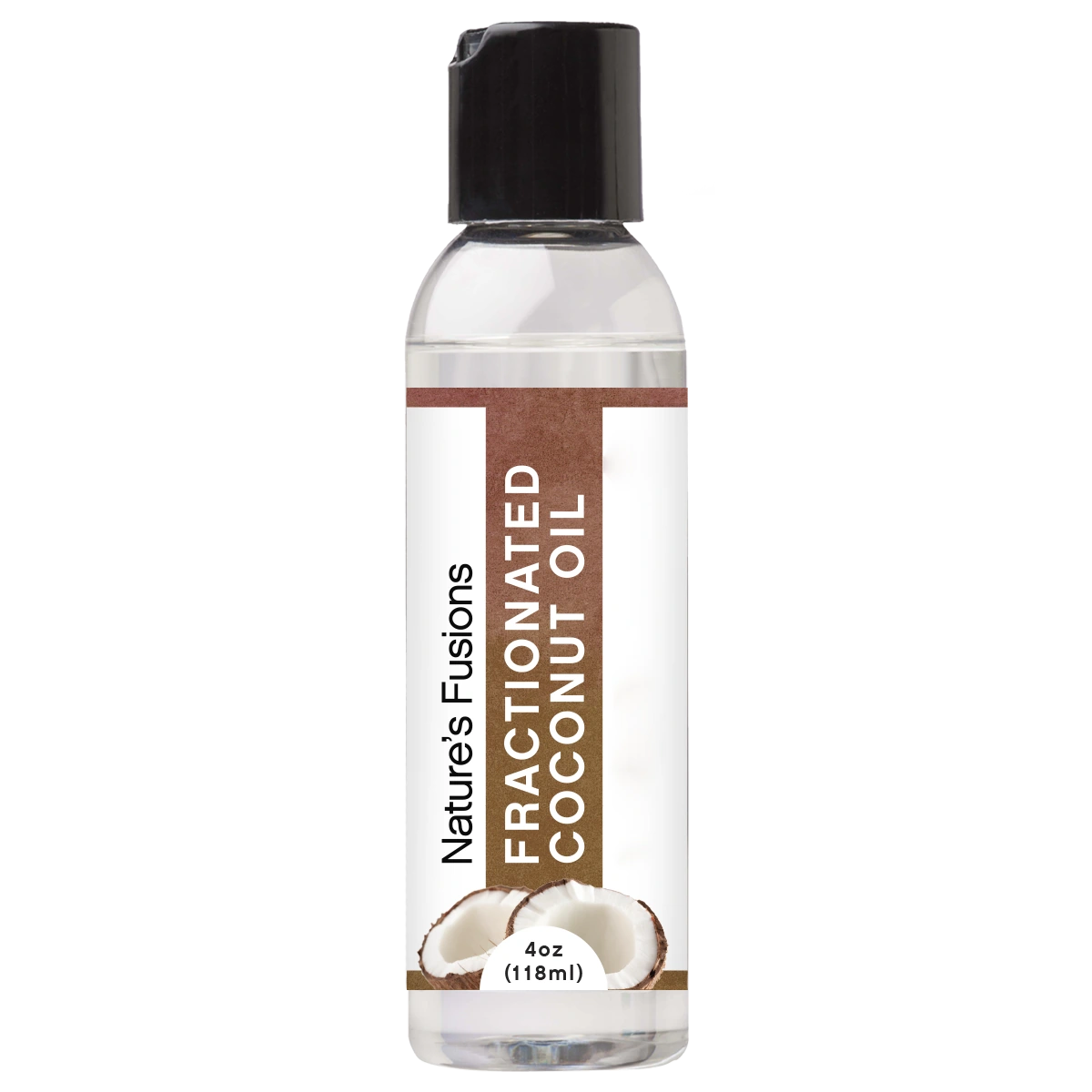 Nature's Fusions Fractionated Coconut Oil – 4oz, view 2