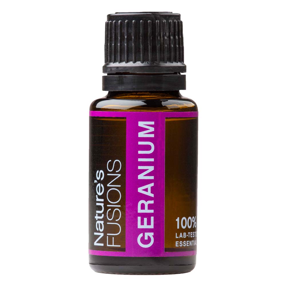 Nature's Fusions Geranium Essential Oil 15ml, view 2