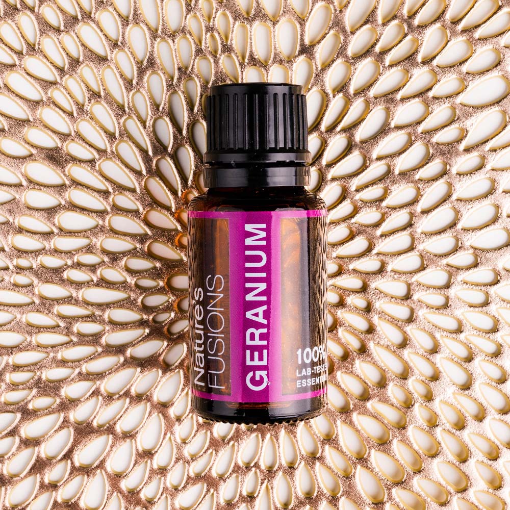 Nature's Fusions Geranium Essential Oil 15ml, view 3