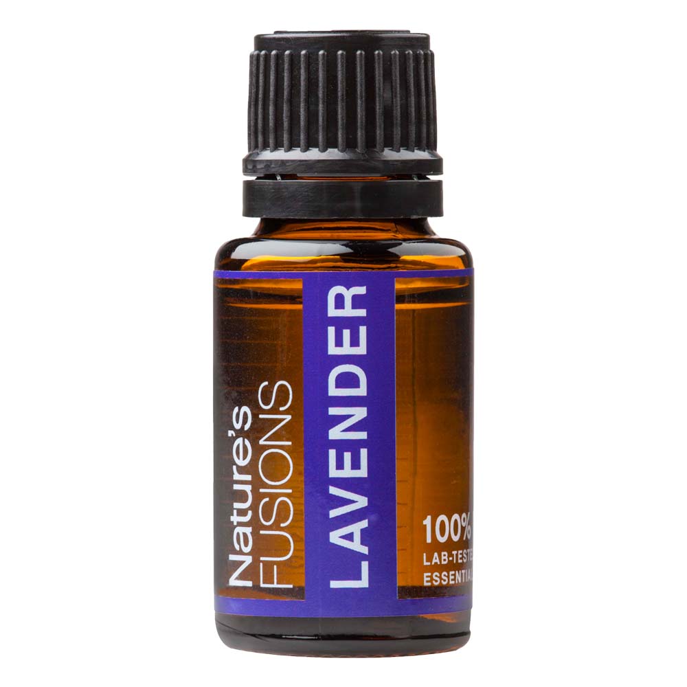 Nature's Fusions Lavender Essential Oil 15ml – 15mL