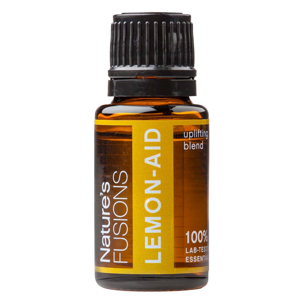 Nature's Fusions Be Happy (Lemon-Aid) Essential Oil Blend 15ml, view 4