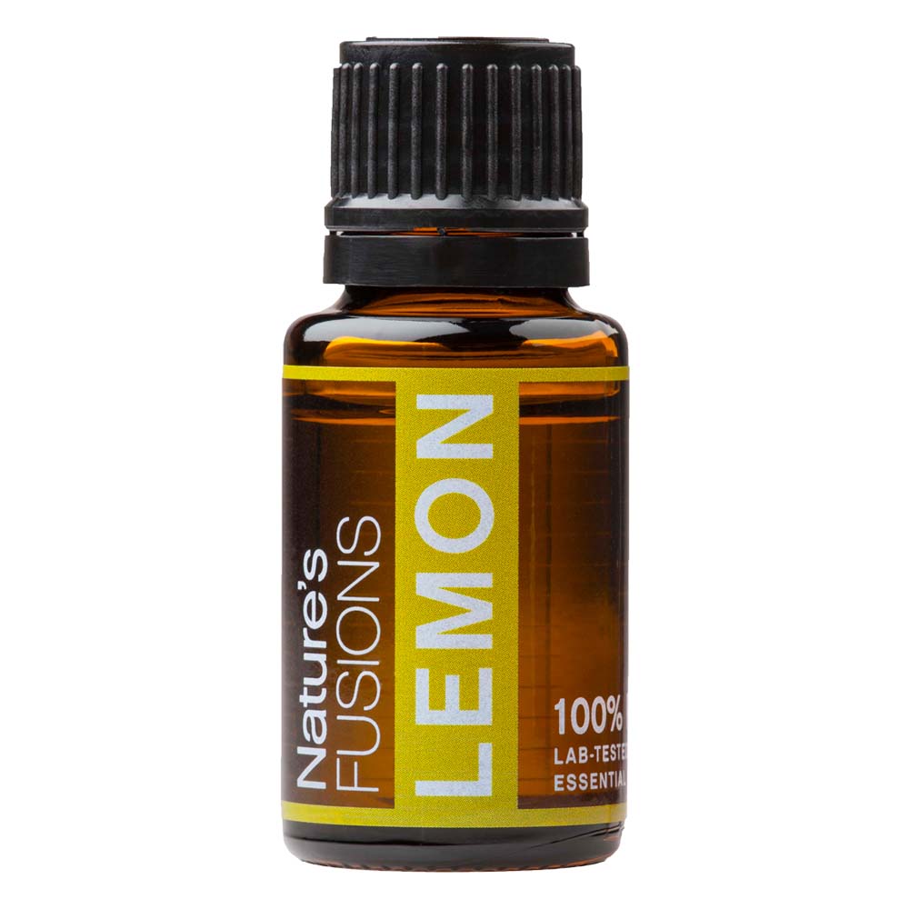 Nature's Fusions Lemon Essential Oil 15ml, view 2