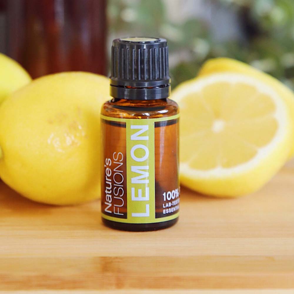 Nature's Fusions Lemon Essential Oil 15ml, view 3