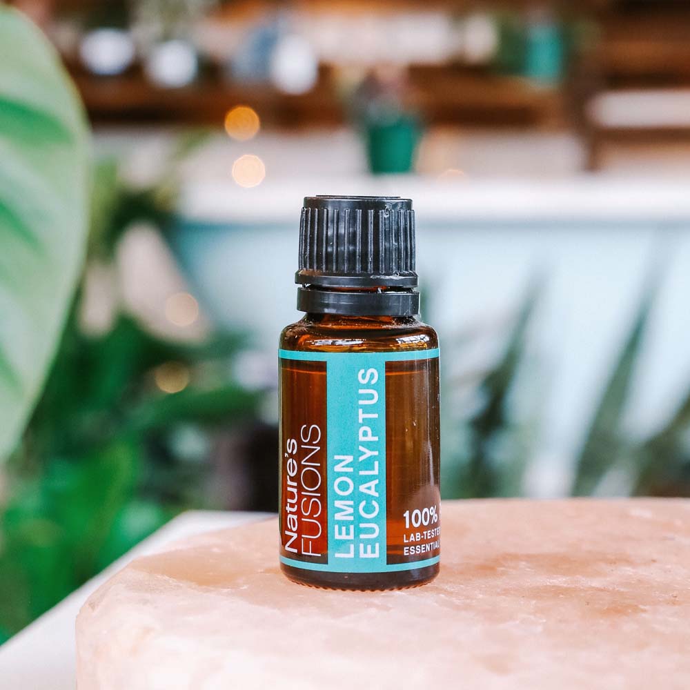 Nature's Fusions Lemon Eucalyptus Essential Oil 15ml, view 3