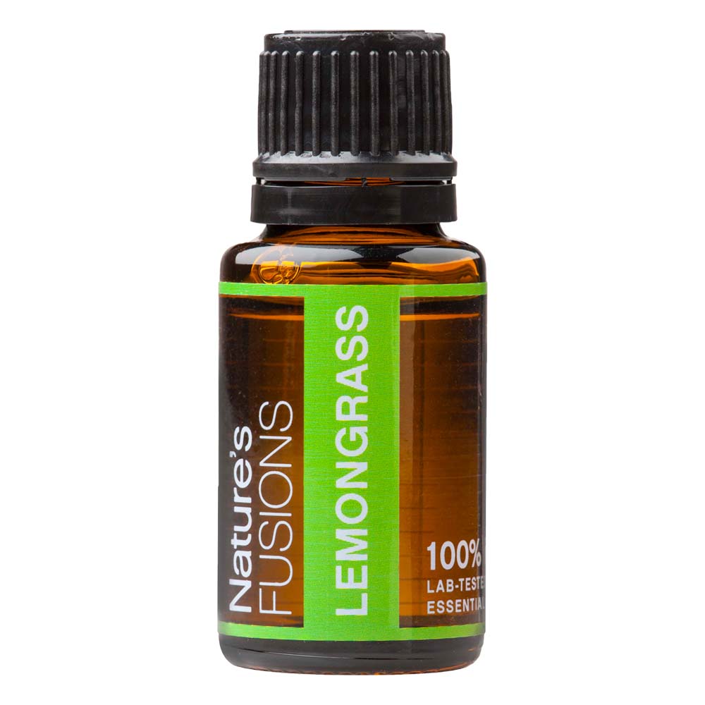 Nature's Fusions Lemongrass Essential Oil 15ml