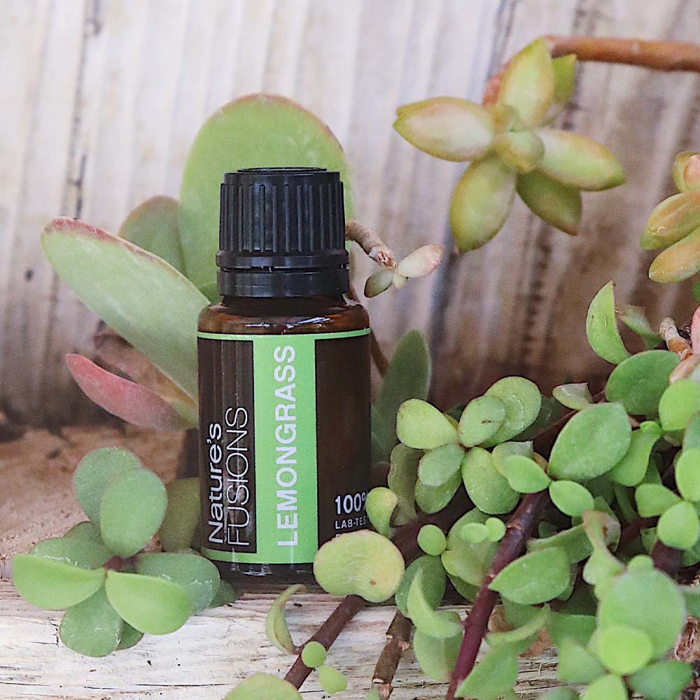 Nature's Fusions Lemongrass Essential Oil 15ml, view 3