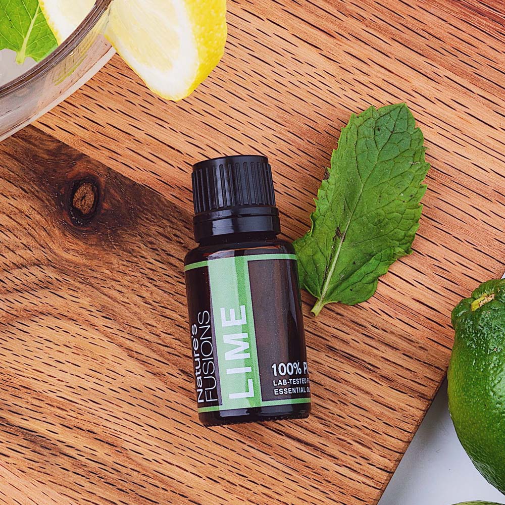 Nature's Fusions Lime Essential Oil 15ml, view 3