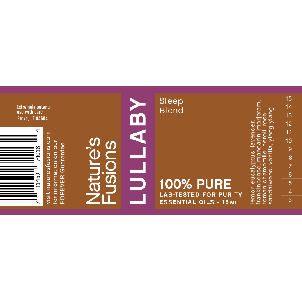 Nature's Fusions Sleep Easy (Lullaby) Essential Oil Blend 15ml, view 5