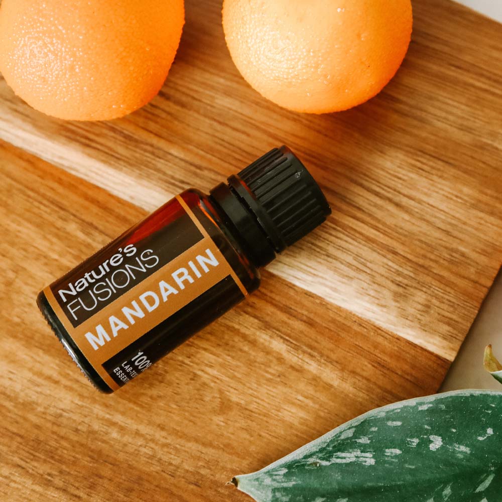 Nature's Fusions Mandarin Essential Oil 15ml, view 3
