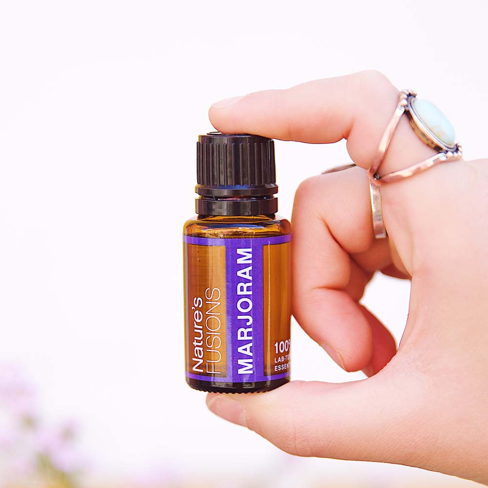 Nature's Fusions Marjoram Essential Oil 15ml, view 3
