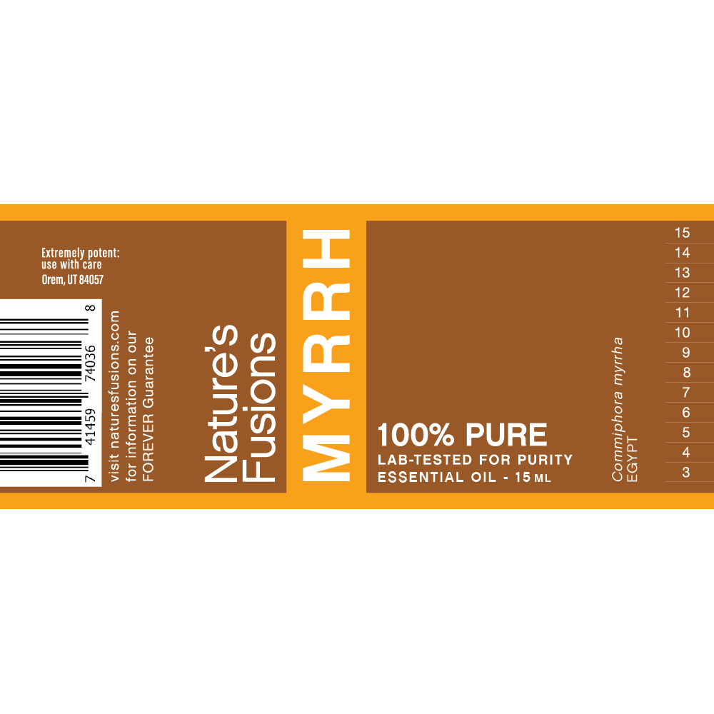 Nature's Fusions Myrrh Essential Oil 15ml, view 4