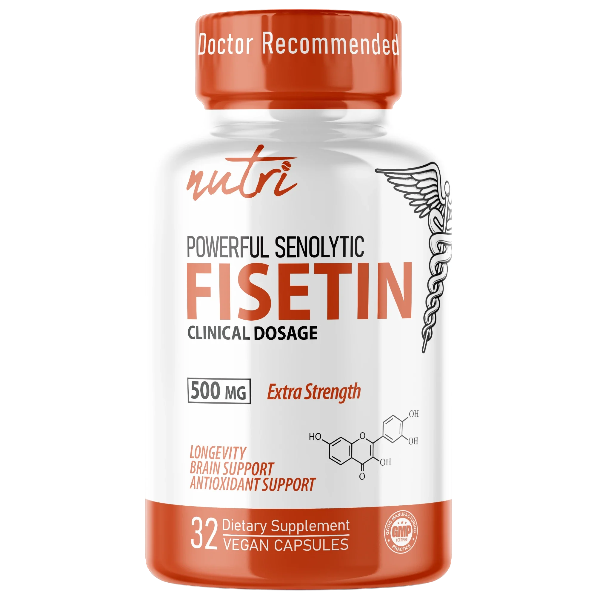 Nature's Fusions Nutri Fisetin 500 mg – 32 Count