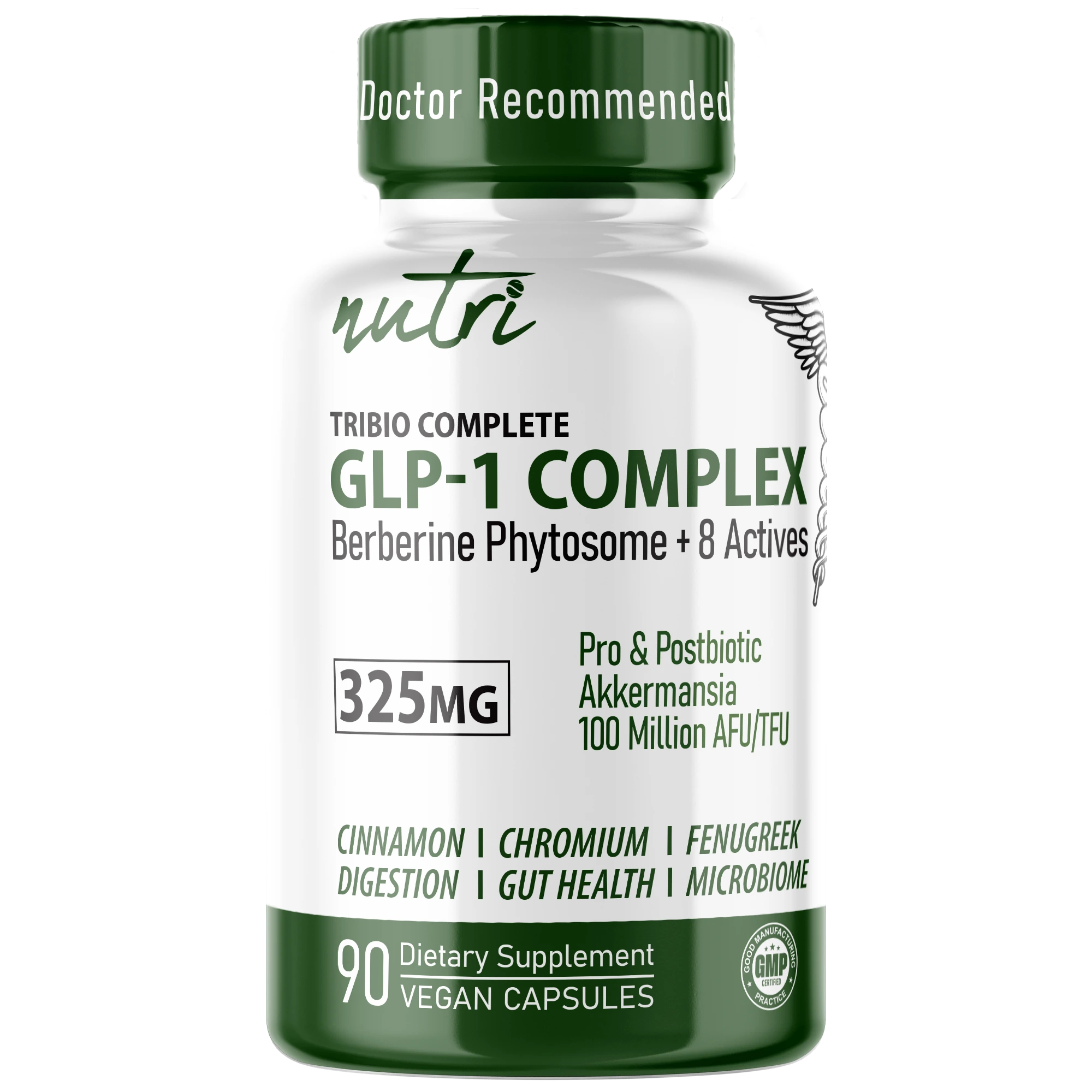Nature's Fusions Nutri GLP-1 Complex 325 mg โ 90 Count