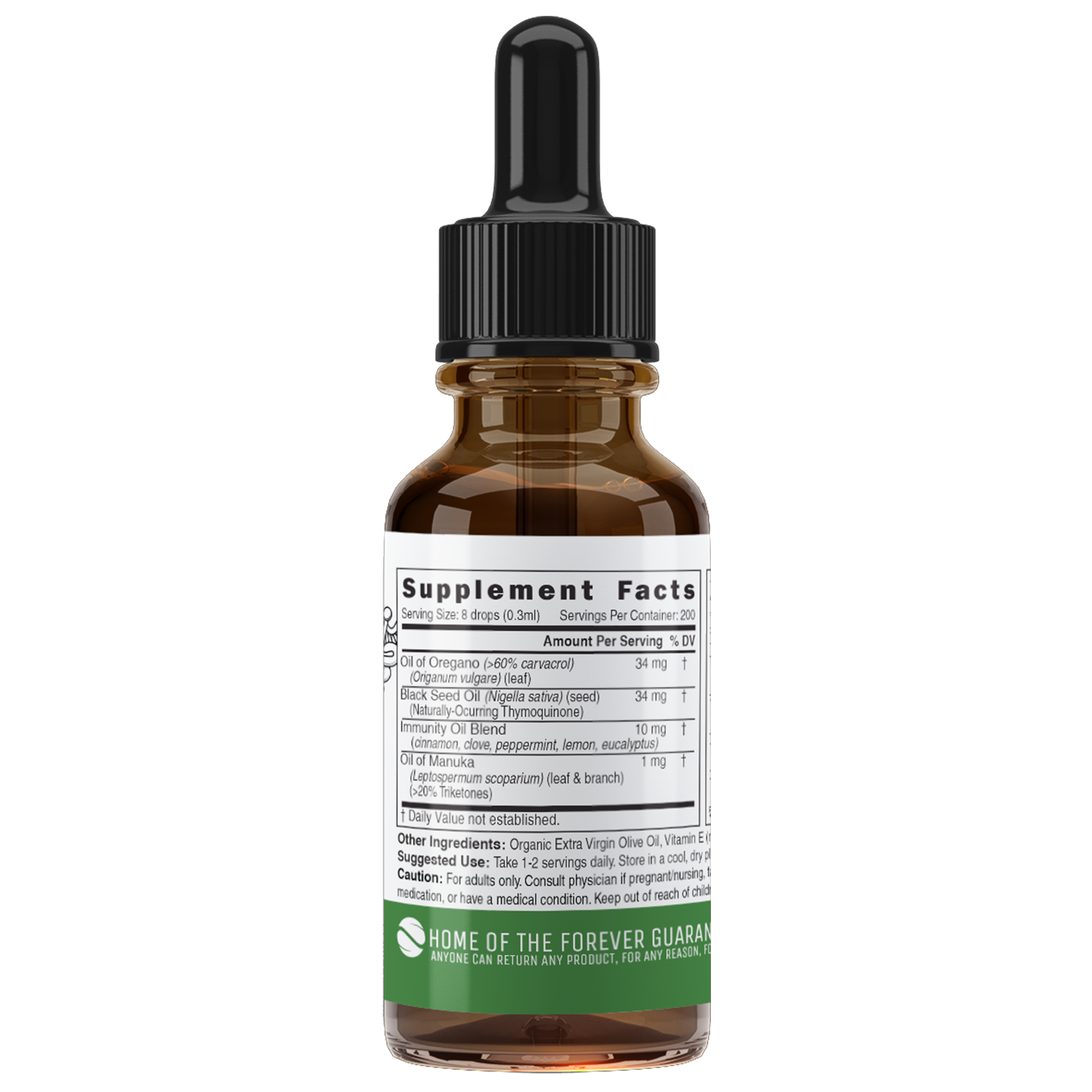 Nature's Fusions Nutri Oil of Oregano+ XS Tincture 79 mg – 2 fl oz, view 2