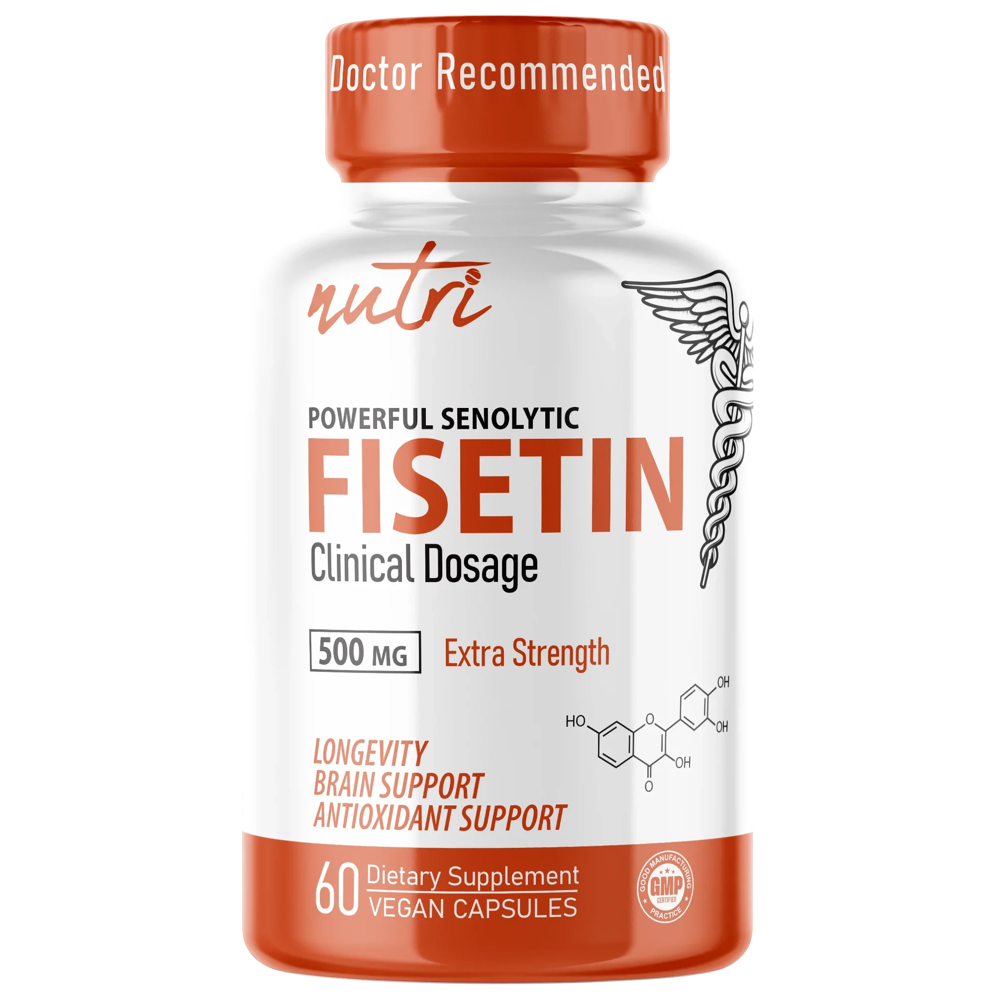 Nature's Fusions Nutri Fisetin 500 mg – 60 Count