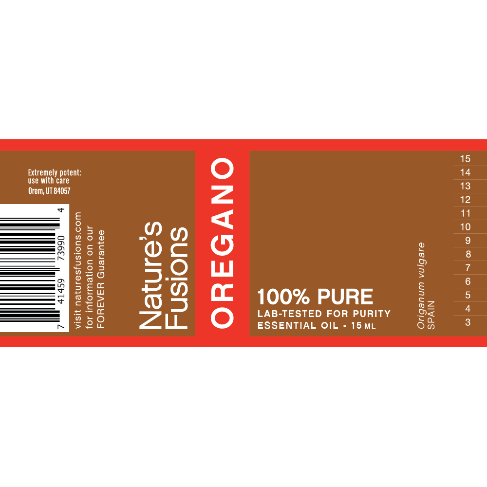 Nature's Fusions Oregano Essential Oil 15ml, view 4