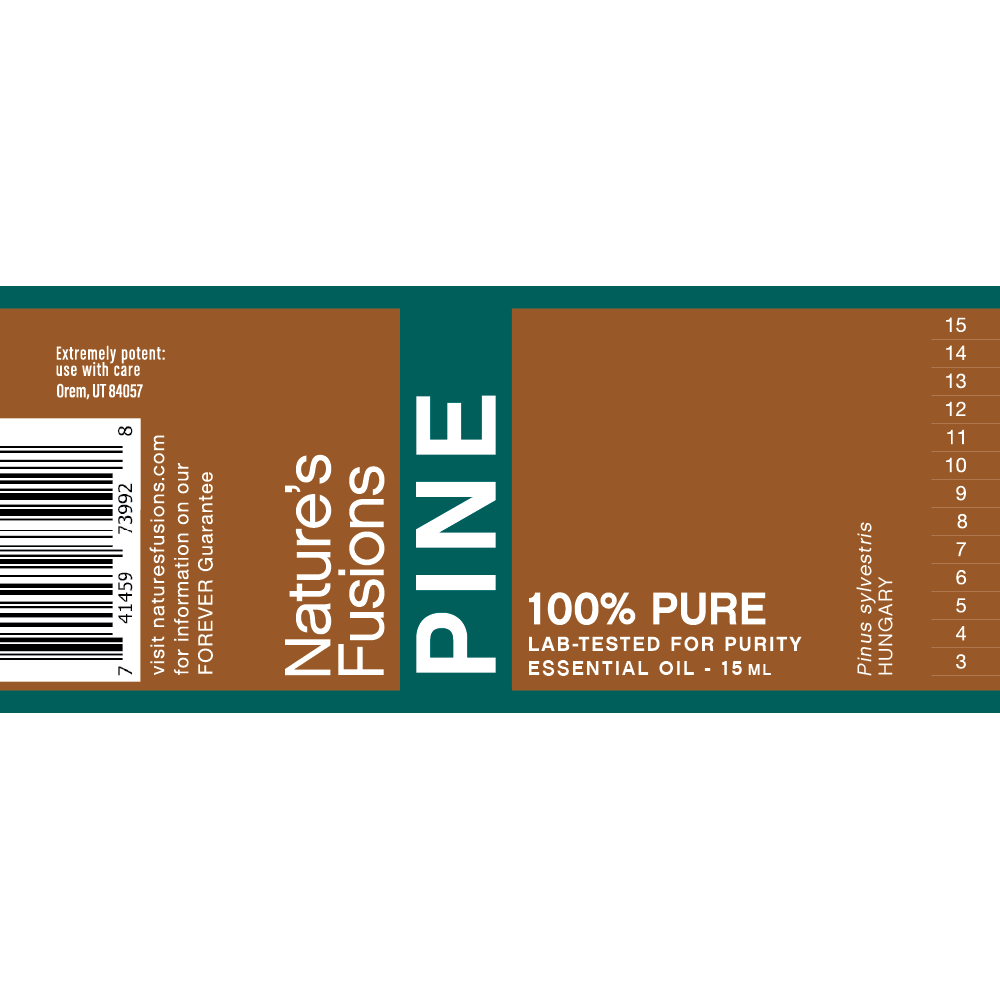 Nature's Fusions Pine Essential Oil 15ml, view 4