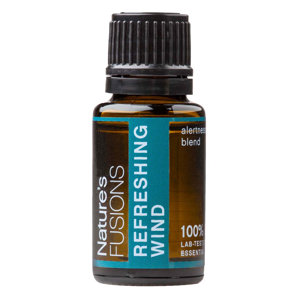 Nature's Fusions Be Focused (Refreshing Wind) Essential Oil Blend 15ml, view 2