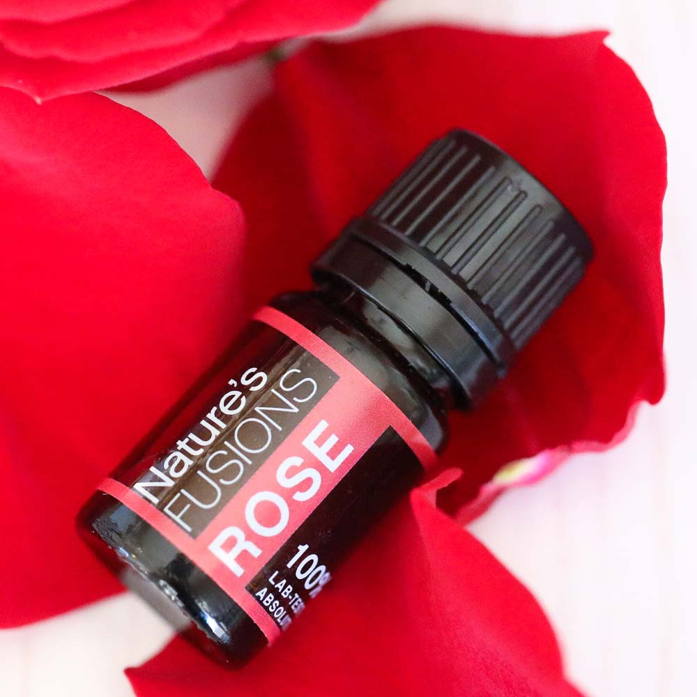 Nature's Fusions Rose Absolute Essential Oil 15ml, view 3