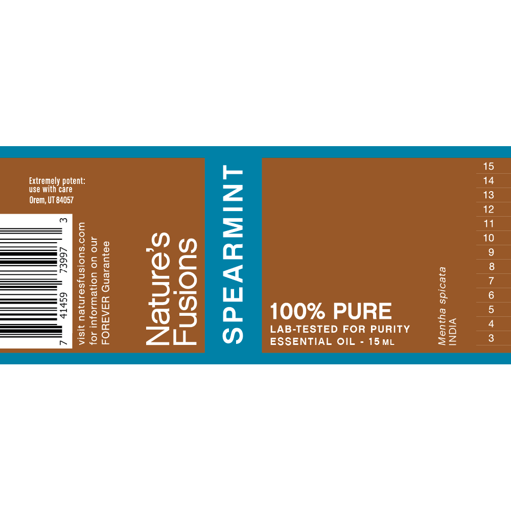 Nature's Fusions Spearmint Essential Oil 15ml, view 4