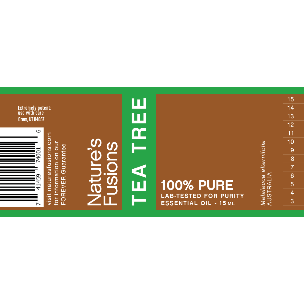 Nature's Fusions Tea Tree Essential Oil 15ml, view 4