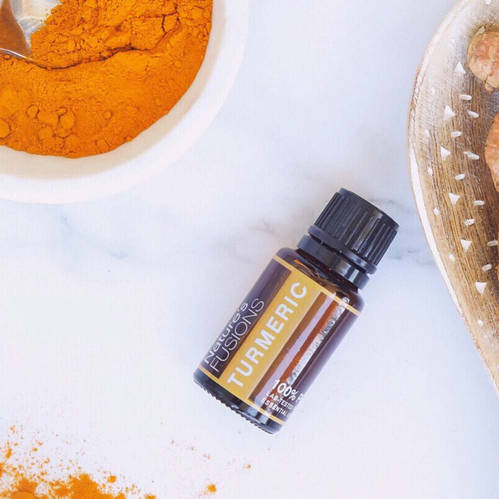 Nature's Fusions Turmeric Essential Oil 15ml, view 3