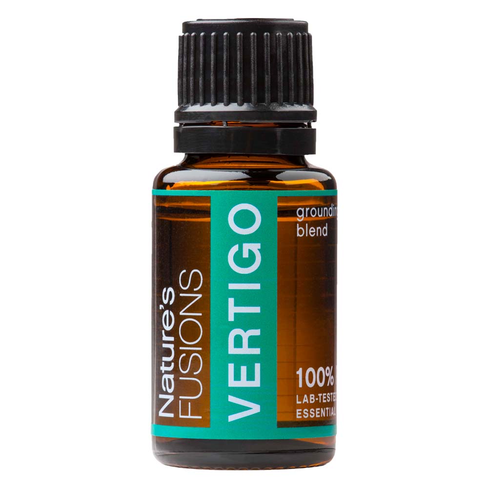 Nature's Fusions Vertigo (Ginger, Peppermint & Lavender) Essential Oil Blend 15ml