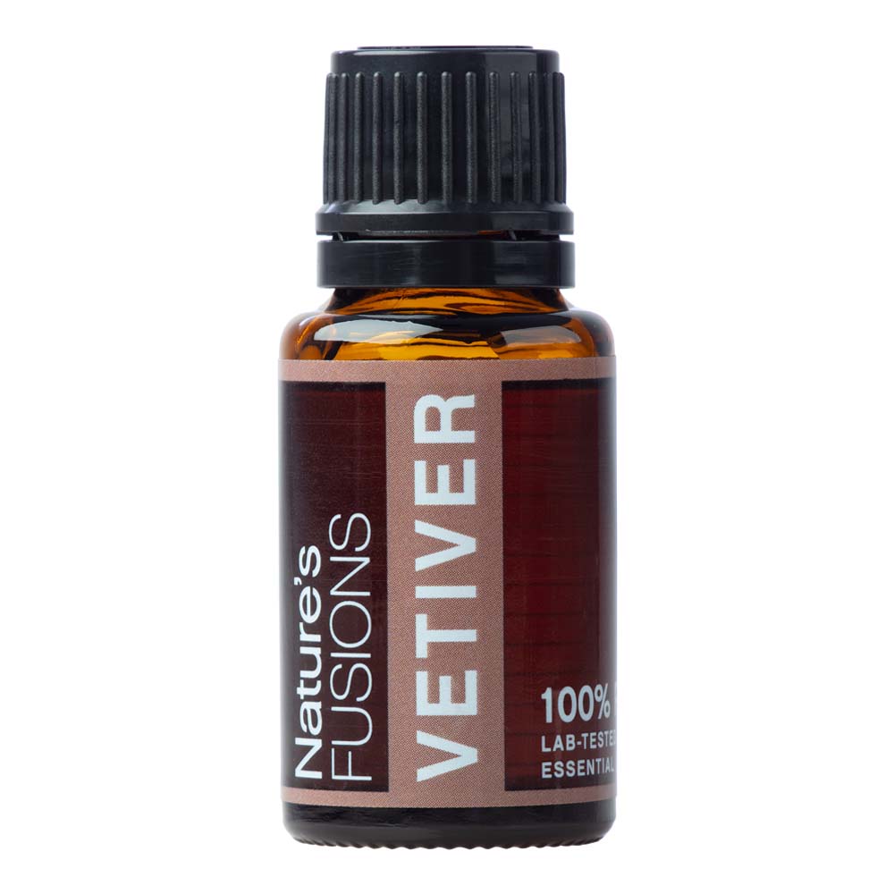 Nature's Fusions Vetiver Essential Oil 15ml