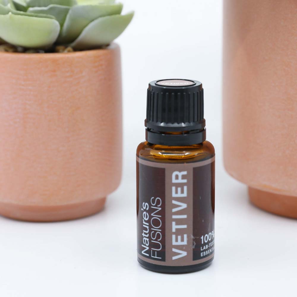 Nature's Fusions Vetiver Essential Oil 15ml, view 3