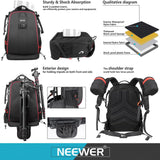 NEEWER 13.4"x10.2"x20.5" Pro Camera Backpack, view 3