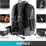 NEEWER 13.4"x10.2"x20.5" Pro Camera Backpack, view 5