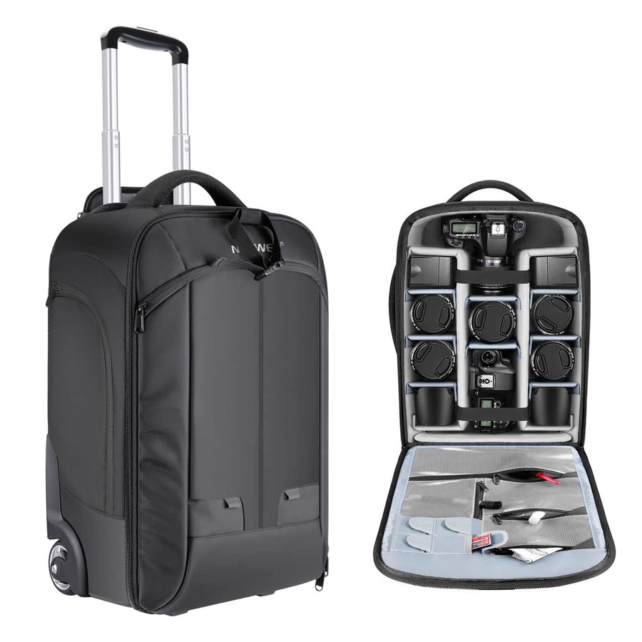 NEEWER NW3300-G 22"x14"x10" 2-in-1 Trolley Backpack