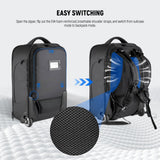 NEEWER NW3300-G 22"x14"x10" 2-in-1 Trolley Backpack, view 2