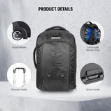 NEEWER NW3300-G 22"x14"x10" 2-in-1 Trolley Backpack, view 6