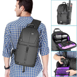 NEEWER NW-XJB02S 9"x5.5"x16" Camera Backpack, view 2