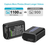 NEEWER NP-FW50 Camera Battery Charger Set for Sony, view 3