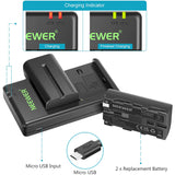 NEEWER NP-F550 Battery Charger Set for Sony, view 2