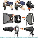 NEEWER S-Type Bracket Holder Mount for Speedlite Flash, view 6