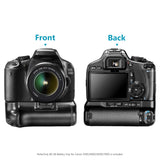 NEEWER BG-E8 Replacement Battery Grip for Canon EOS 550D/600D/650D/700D Rebel T2i/T3i/T4i/T5i, view 2