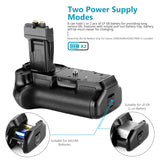NEEWER BG-E8 Replacement Battery Grip for Canon EOS 550D/600D/650D/700D Rebel T2i/T3i/T4i/T5i, view 4
