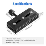 NEEWER QS-120 120mm Quick Release Plate, view 4