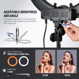 NEEWER RL-18 18 Inch 55W LED Ring Light Kit, view 3