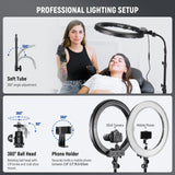 NEEWER RL-18 18 Inch 55W LED Ring Light Kit, view 6