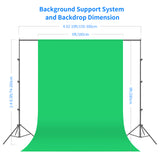NEEWER NK100 3x2.6m/10x8.5ft Photography Lighting Kit, view 4