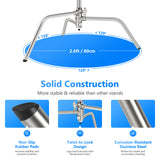NEEWER SC320 320cm Stainless Steel C Stand with Boom Arm, view 5