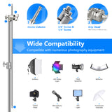 NEEWER SC320 320cm Stainless Steel C Stand with Boom Arm, view 6